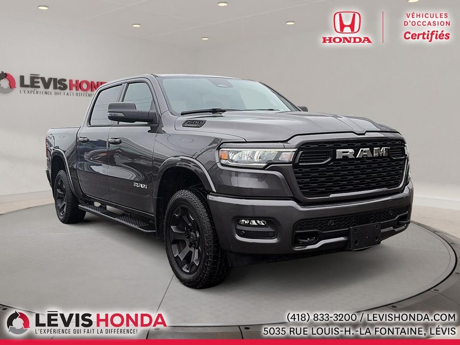 2025 Ram 1500 Big Horn Big Horn cabine d'équipe 4x4 caisse de 5 pi 7 po Grey