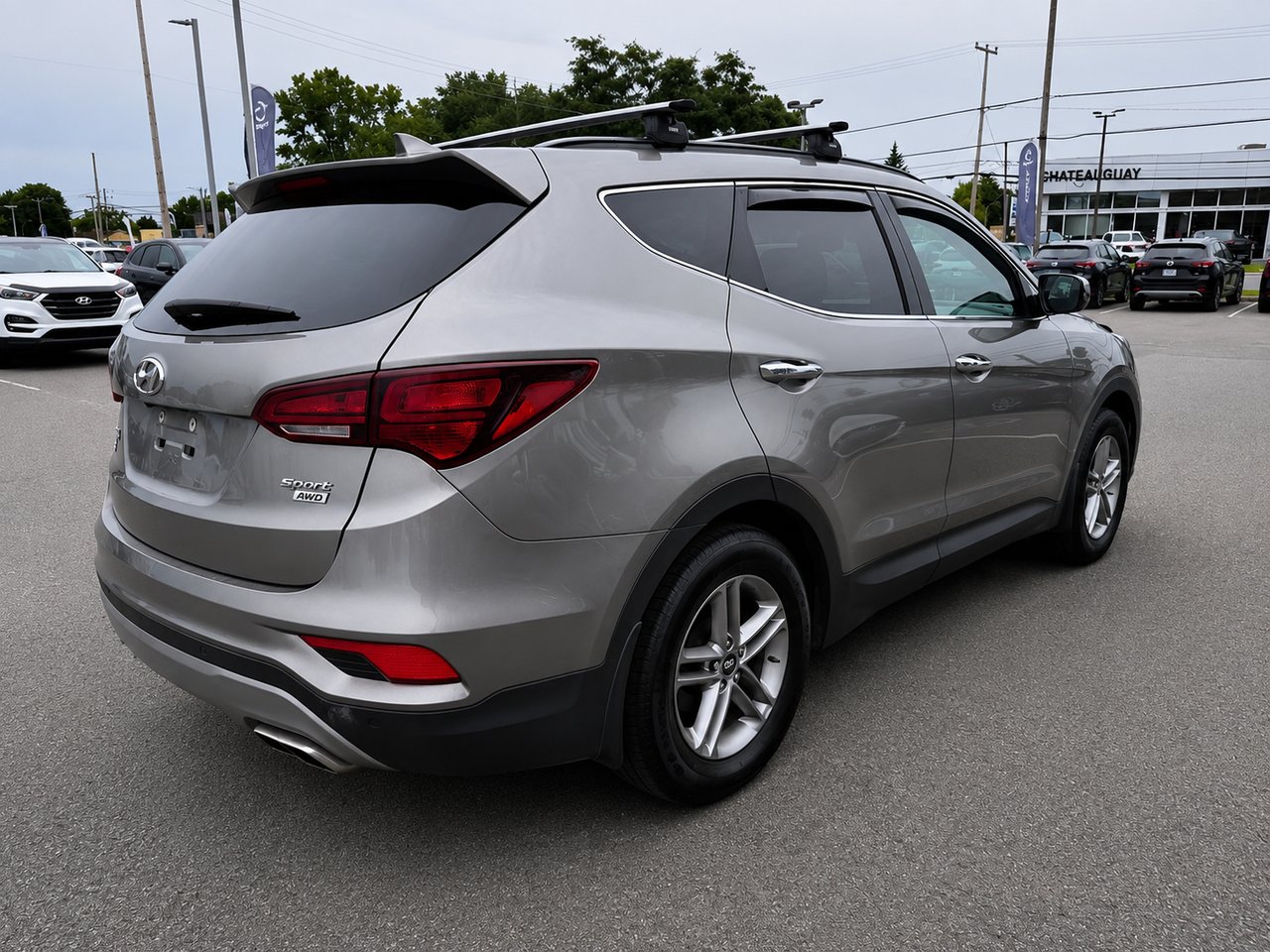 Hyundai Santa Fe Sport JAMAIS ACCIDENTÉ / AWD (4X4) / BLUETOOTH / ULTRA PROPRE 2017 Argent Châteauguay - photo #4