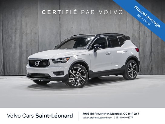 Volvo XC40 T5 R-DESIGN CLIMAT ADVANCED HARMAN KARDON 2022 Argent