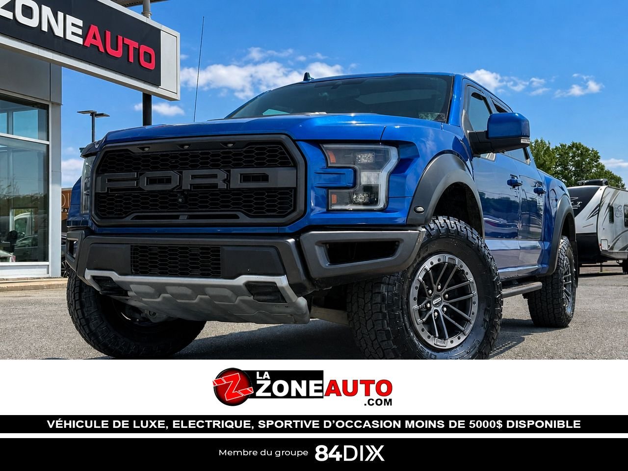 2019 Ford F-150 RAPTOR Blue Granby - photo #0