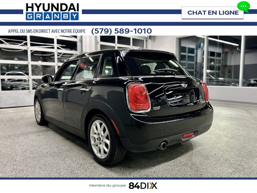 MINI Cooper toit rigide 5 portes Hayon - Automatique 2016 Noir