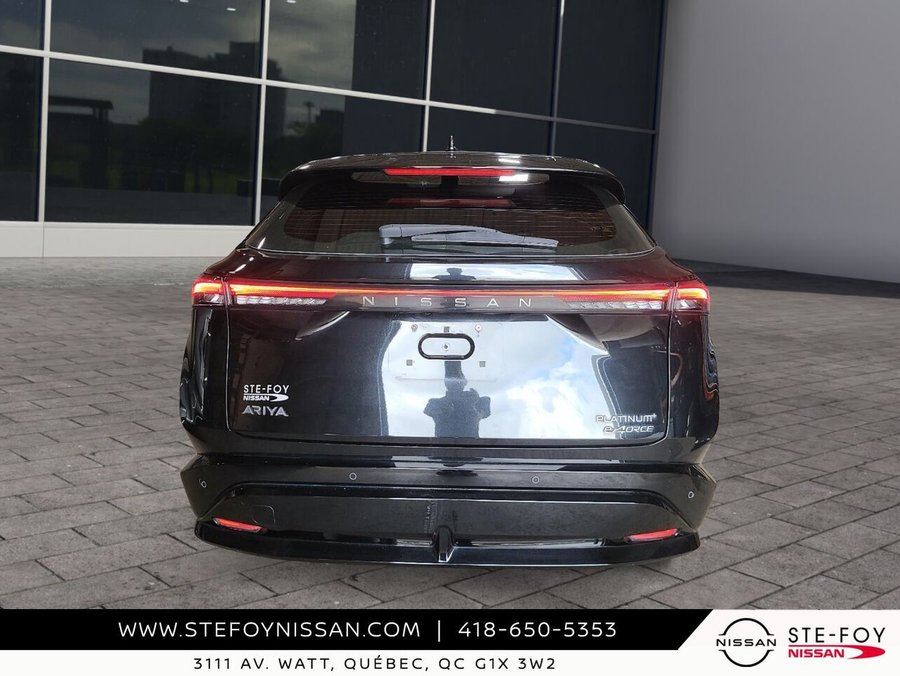Nissan ARIYA PLATINUM E-FORCE TRACTION INTEGRALE PLATINUM+ e-4ORCE TI 2023 Noir