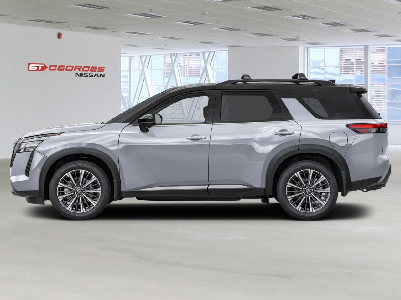 2026 NISSAN Pathfinder Boulder Gray Pearl/Super Black Saint-Georges - photo #1