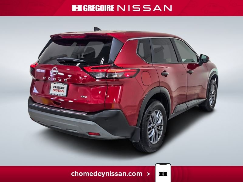 2023 Nissan Rogue Red Saint-Eustache - photo #8