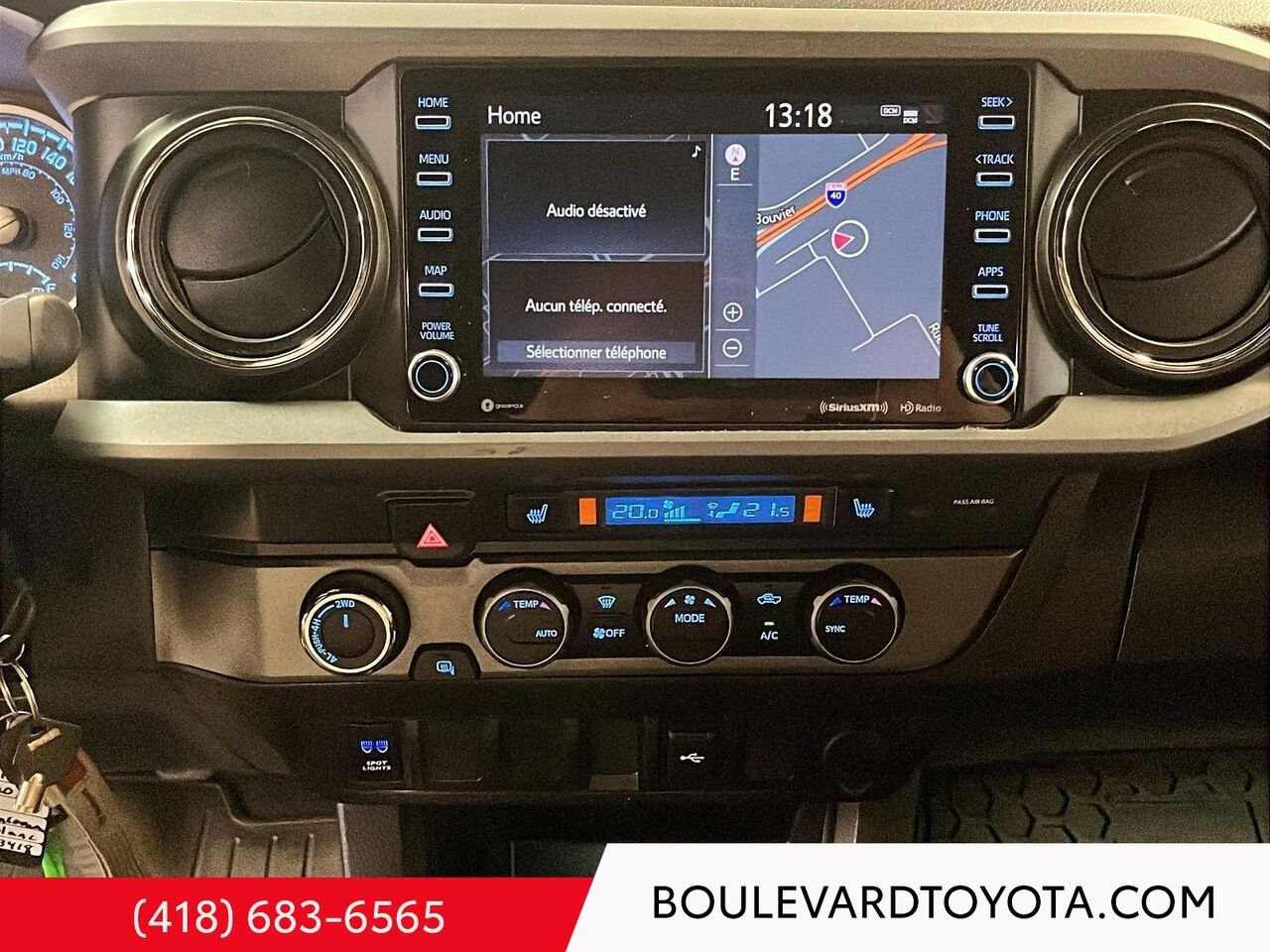 2023 Toyota Tacoma 100108A-23 | CABINE ACCES TRD OFFROAD 4x4 White Québec - photo #11