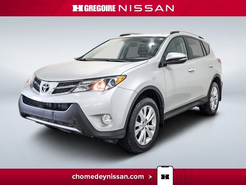 Toyota Rav 4 Limited * AWD * Cuir * Toit * Bancs Chauffants 2014 Argent