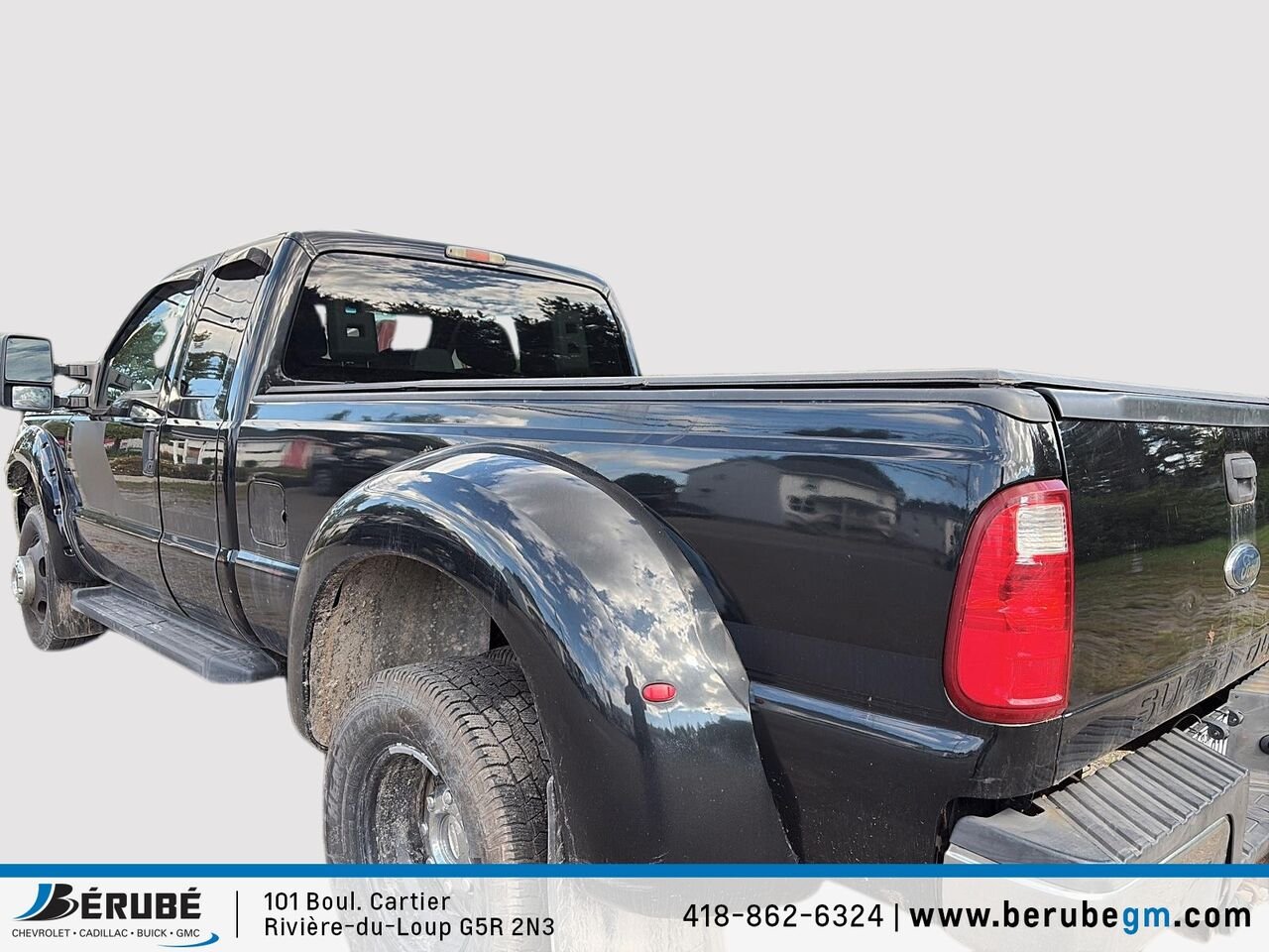 Ford Super Duty F-350 DRW 4WD SuperCab 158" XLT 2011 Noir Rivière-du-Loup - photo #2