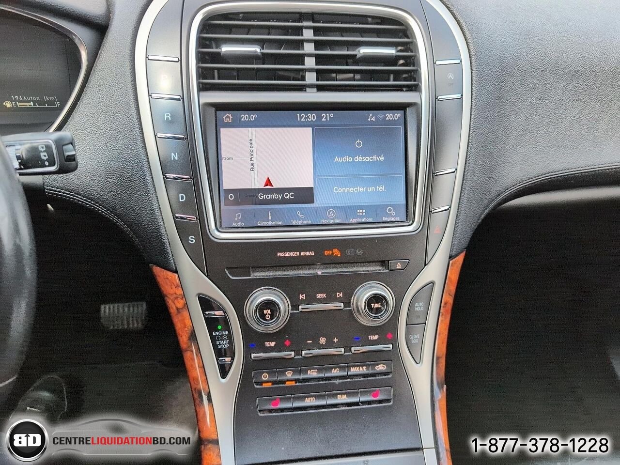 2019 Lincoln Nautilus Select | BD0382 Black Granby - photo #19
