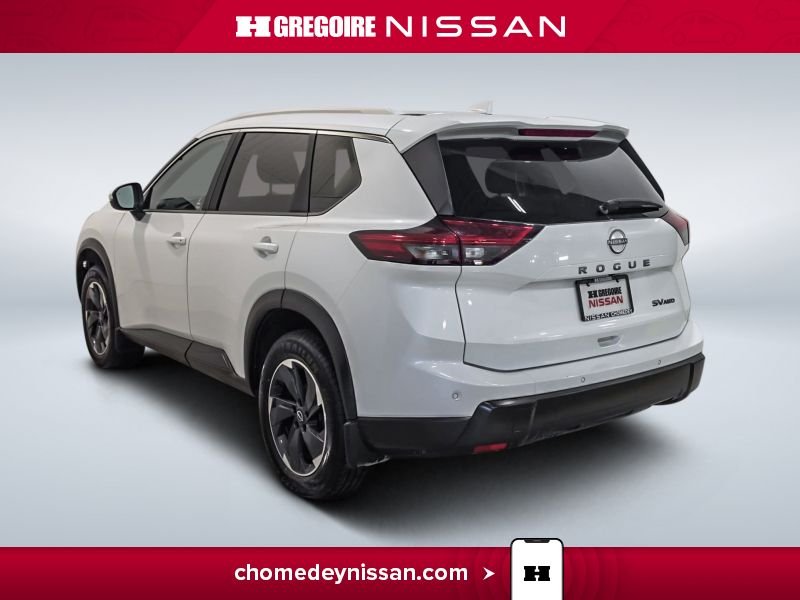 Nissan Rogue CL7567 | SV Moonroof * AWD *Carplay * Bancs Chauffants 2024 Blanc Laval - photo #5