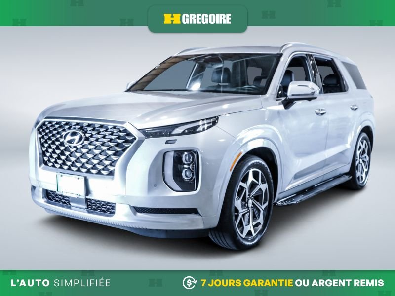 Hyundai Palisade ULTIMATE CALLIGRAPHY AWD AUTO A/C CUIR TOIT NAV GR 2021 Argent