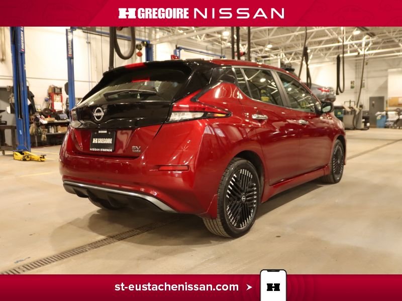 2023 Nissan Leaf Red Saint-Eustache - photo #22