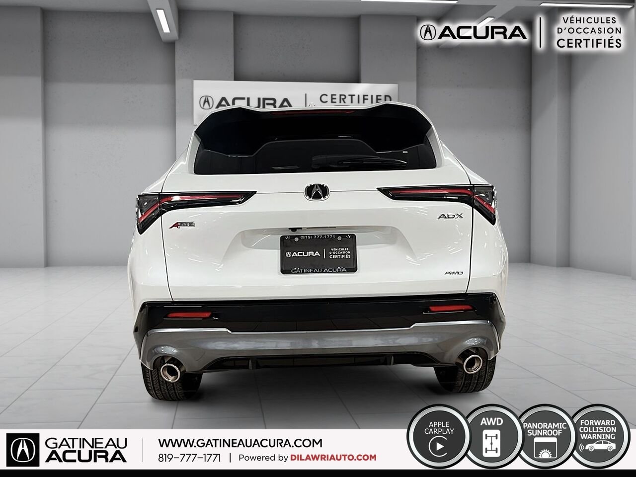 Acura ADX A-Spec AWD 2025 Blanc Gatineau - photo #16