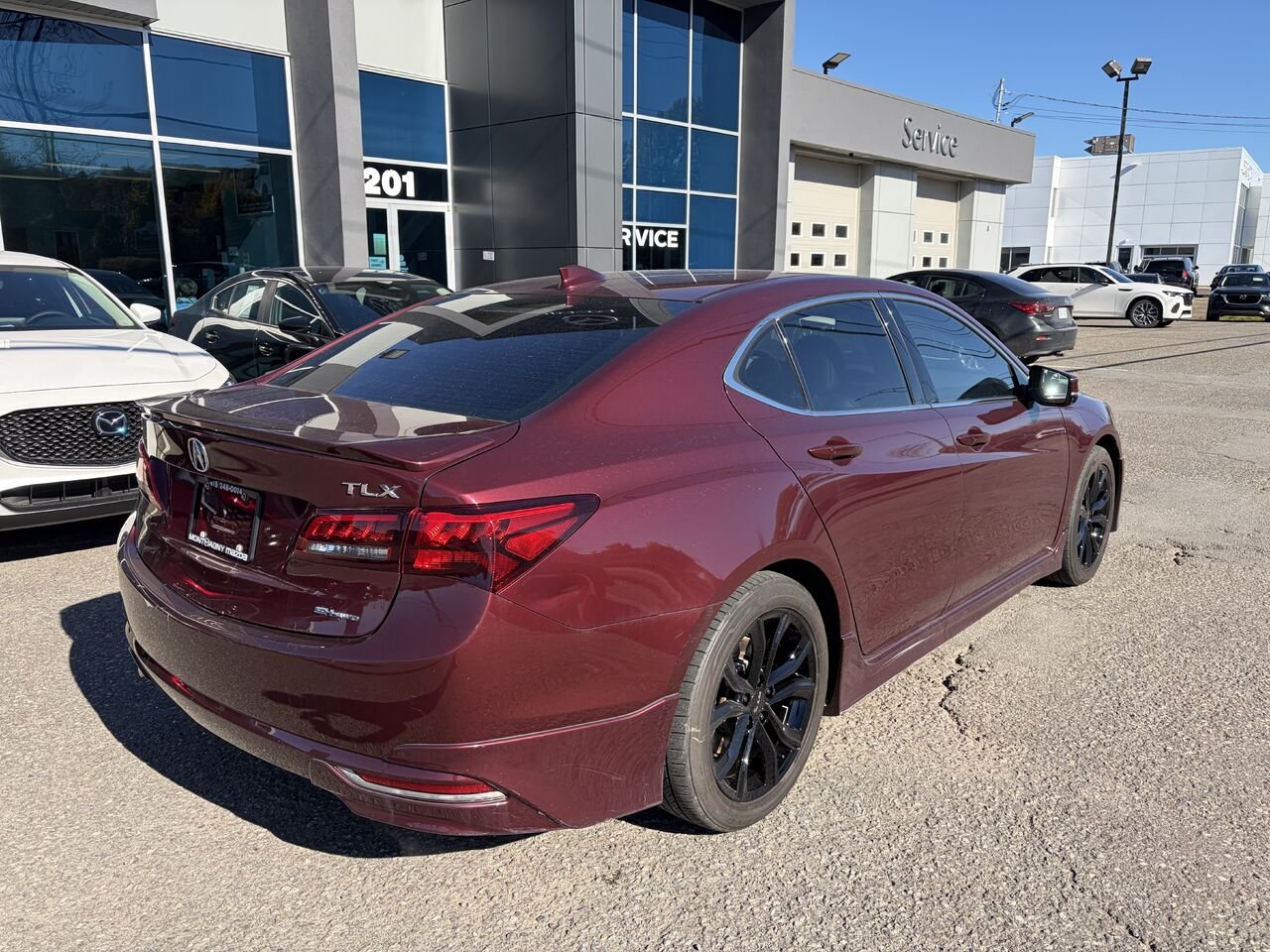 2015 ACURA TLX TECH V6 Tech berline 4 portes SH-AWD Red Montmagny - photo #5