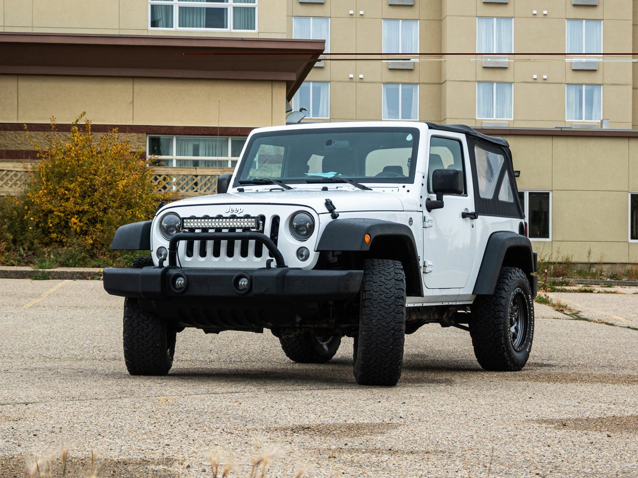 2017 Jeep Wrangler 4WD 2dr Sport White Sherwood Park - photo #3