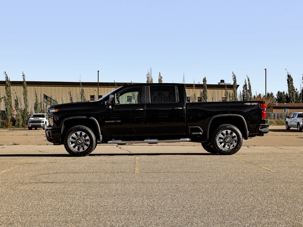 2026 Chevrolet Silverado 2500HD 4WD Crew Cab 159 Custom Black Sherwood Park - photo #4