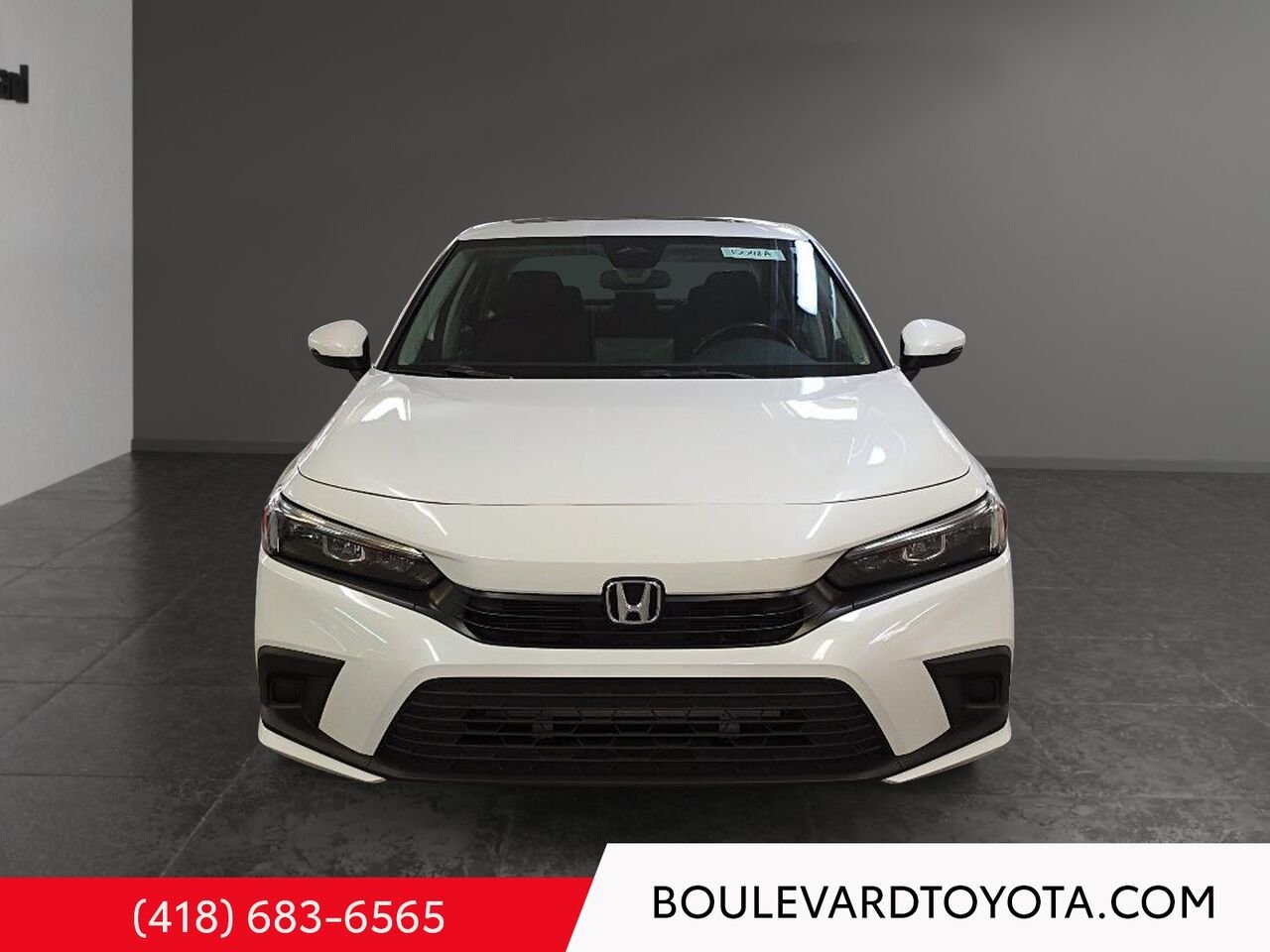 Honda Civic Berline 100411A-84 | EX 2023 Blanc Québec - photo #1