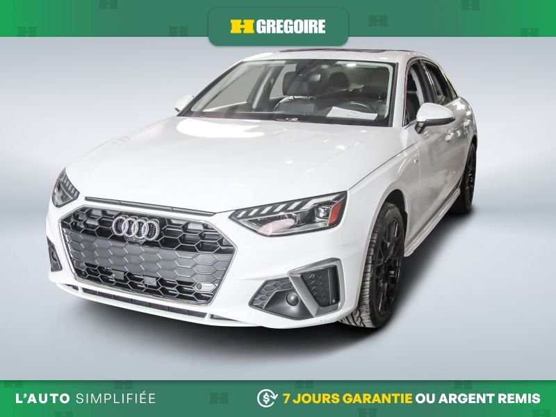 Audi A4 821306 | PROGRESSIVE AWD AUTO A/C CUIR TOIT NAV MAGS 2021 Noir Laval - photo #2