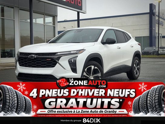 Chevrolet Trax 1RS 1 SEUL PROPRIÉTAIRE + SIÈGES ET VOLANT CHAFFANTS 2024 Blanc