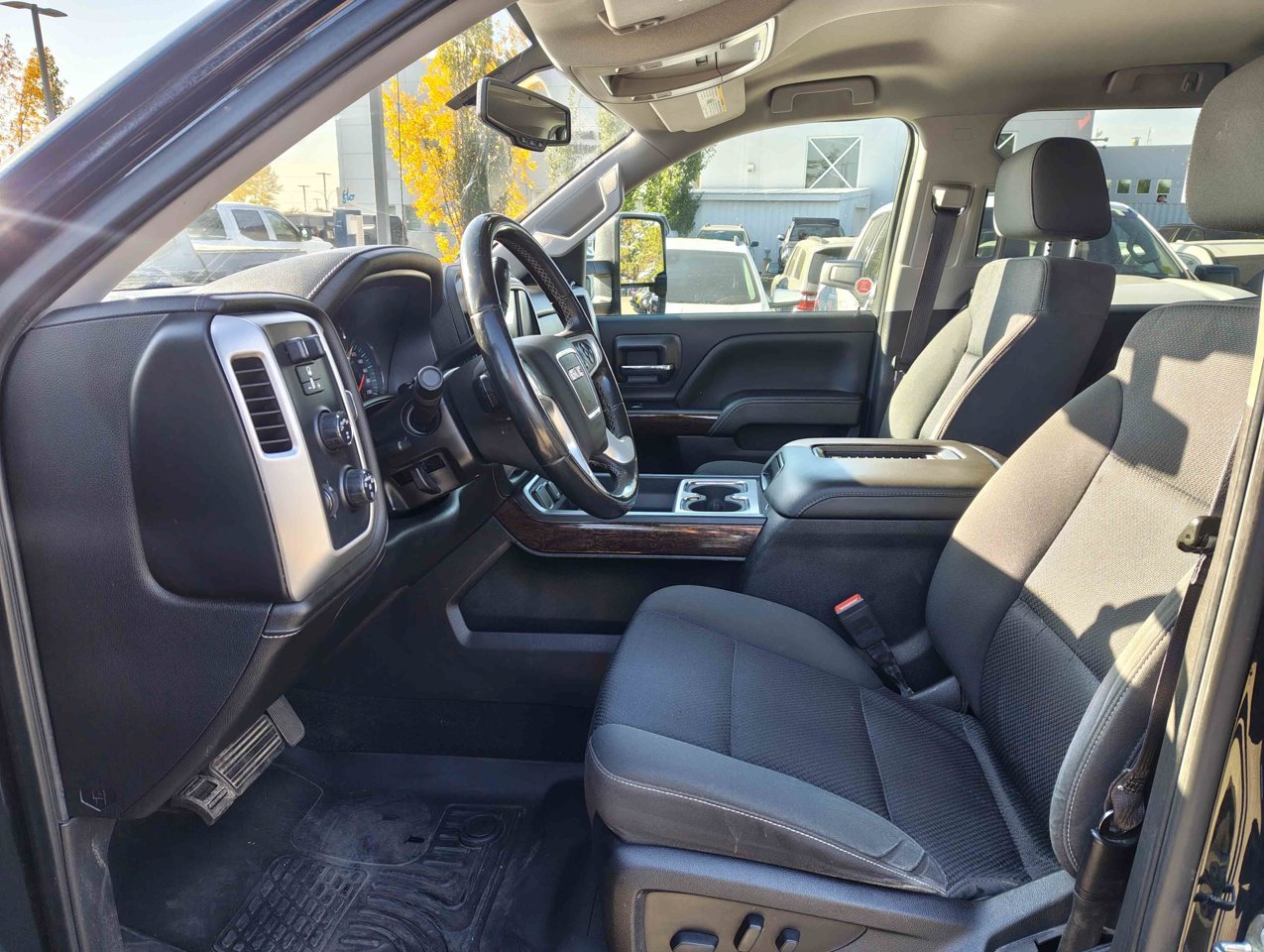 2017 GMC Sierra 1500 4WD Crew Cab 143.5 SLE Black Sherwood Park - photo #7