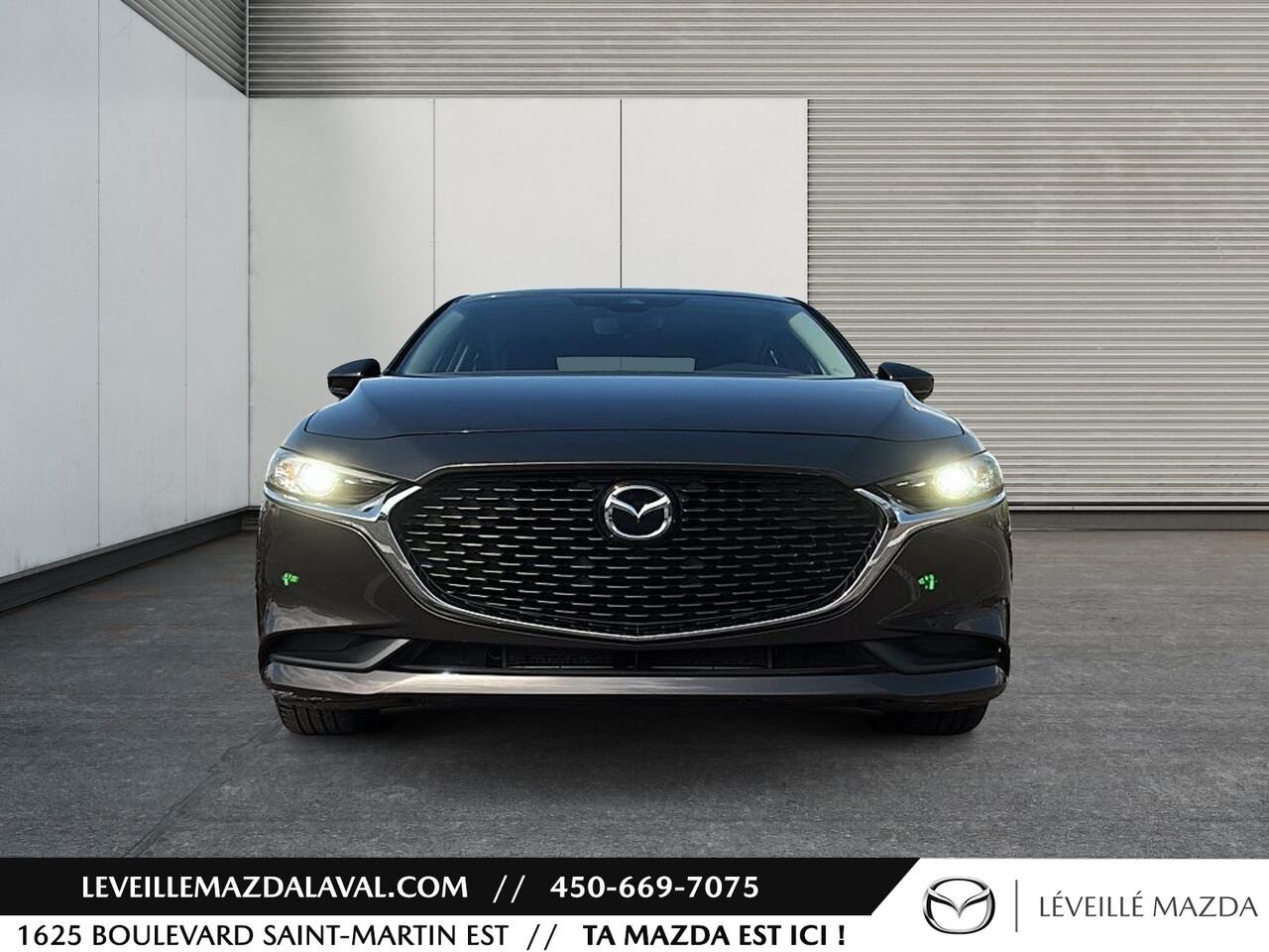 Mazda Mazda3 GS TA 2019 Gris Laval - photo #1