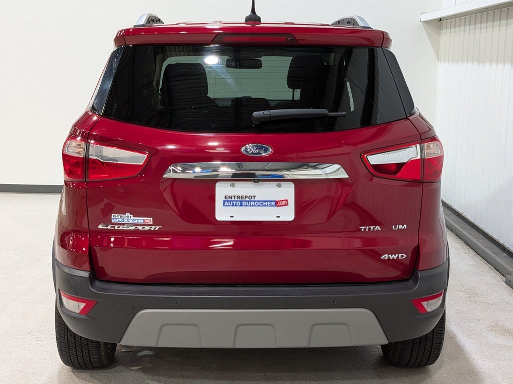 2018 Ford EcoSport Titanium 4WD Red Val-David - photo #5