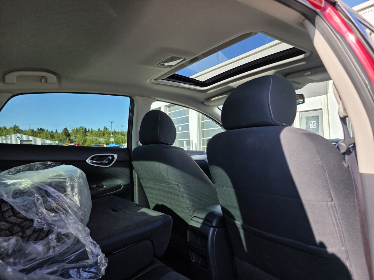 Nissan Sentra Berline 4 portes, CVT SV 2014 Rouge Rouyn-Noranda - photo #26