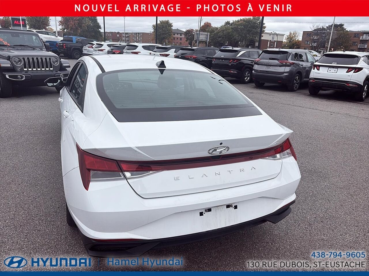 2022 Hyundai Elantra White Saint-Eustache - photo #6