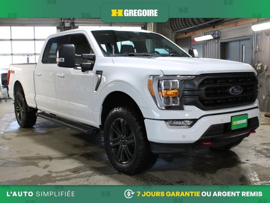 2022 Ford F150 XLT FX4 CREW 3.5L CAMERA BLUETOOTH SIEGES CHAUFFAN White