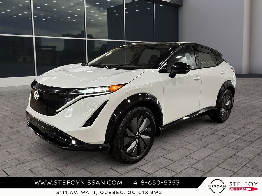 2024 Nissan ARIYA EVOLVE e-4ORCE TRACTION INTEGRALE BATTERIE STANDARD White