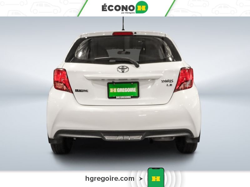 Toyota Yaris 2015 Blanc Blainville - photo #6