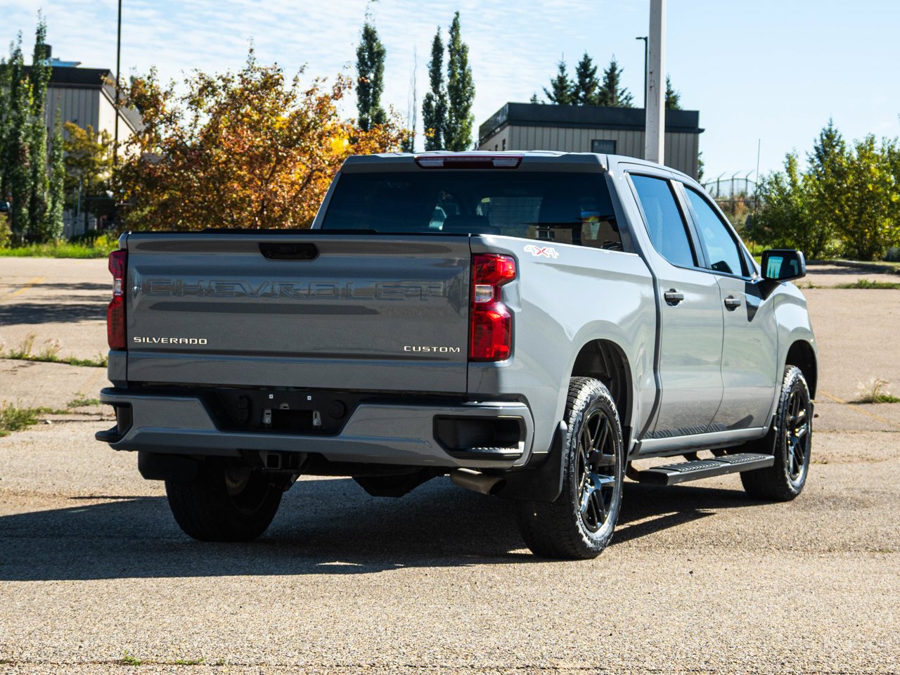 2024 Chevrolet Silverado 1500 4WD Crew Cab 147 Custom Grey Sherwood Park - photo #13
