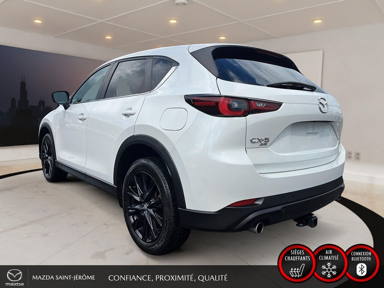 2022 Mazda CX-5 White Ste-Agathe des Monts - photo #9