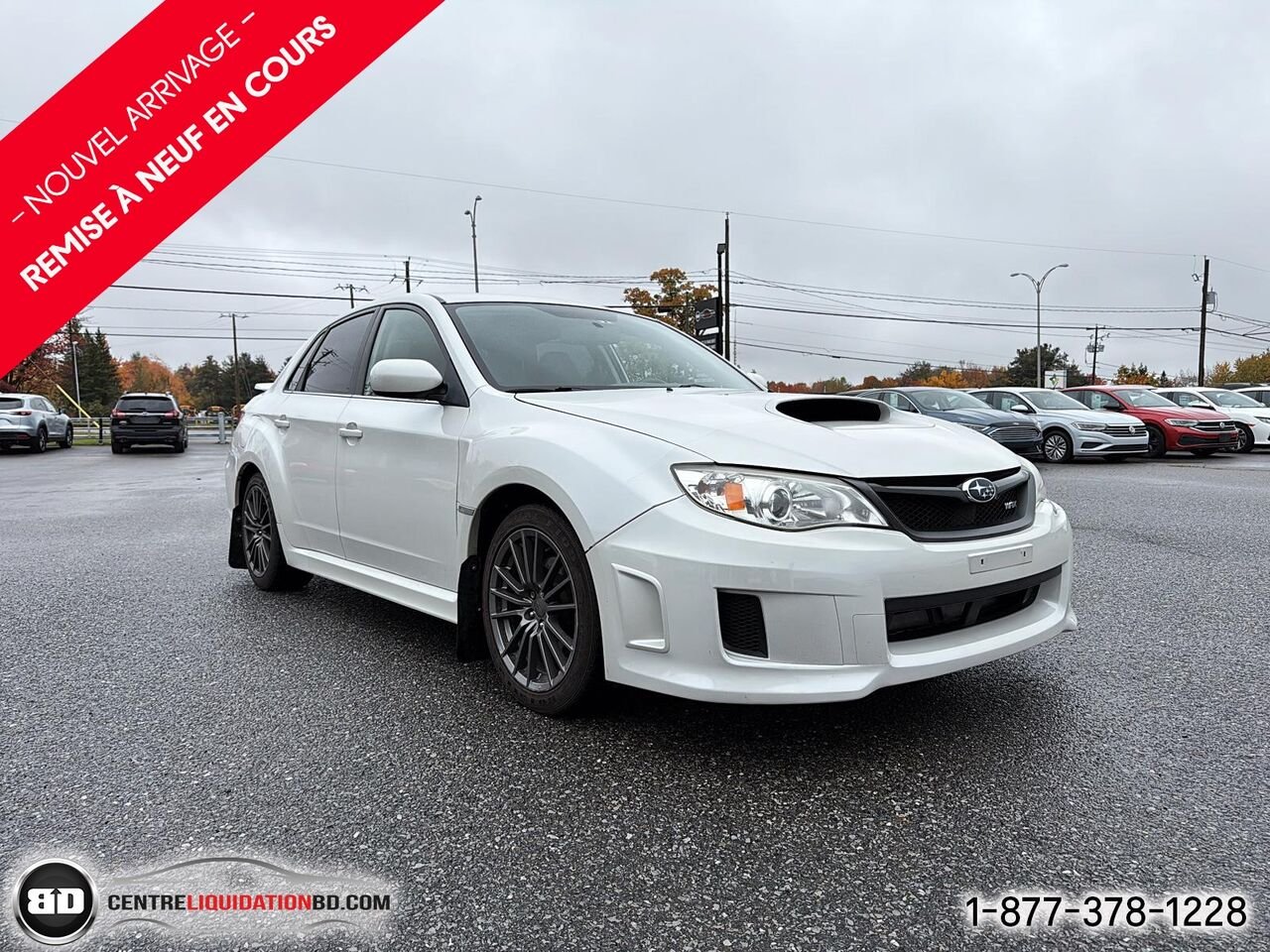 Subaru WRX SEDAN | BD0456 2013 Blanc Granby - photo #3
