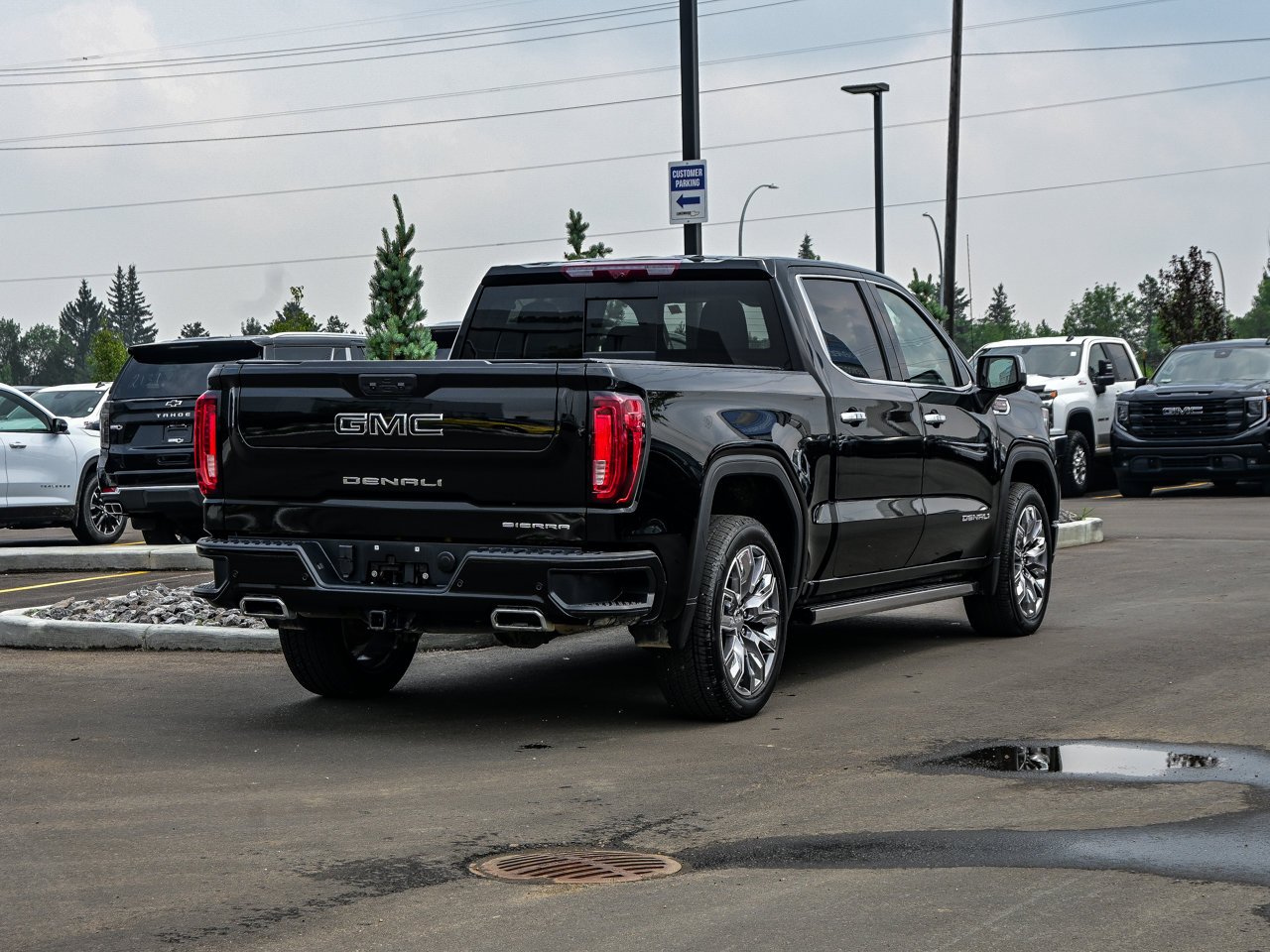 2025 GMC Sierra 1500 4WD Crew Cab 147 Denali Black Sherwood Park - photo #12