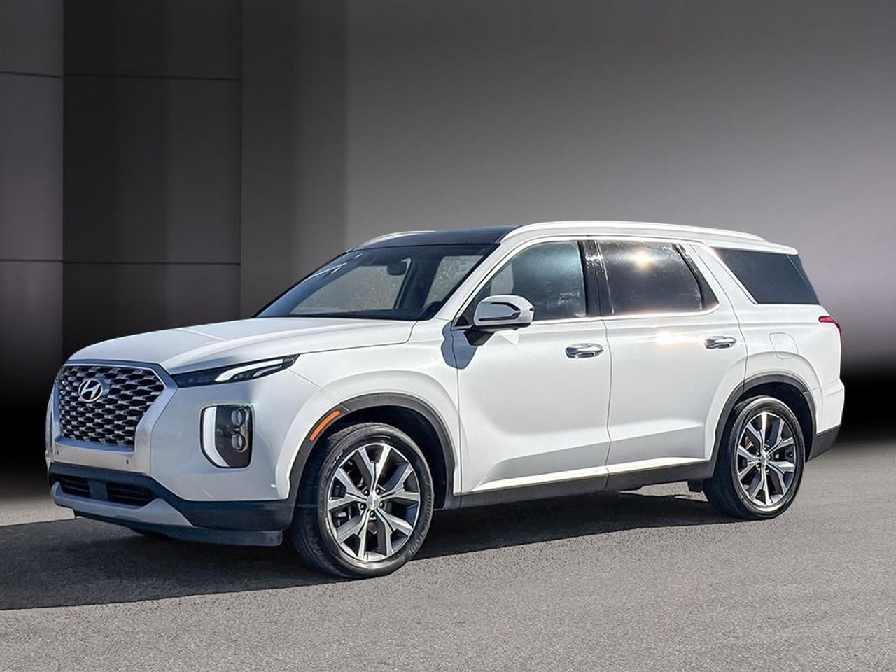 2021 Hyundai Palisade KM8R3DHE3MU321272 White Mirabel - photo #0