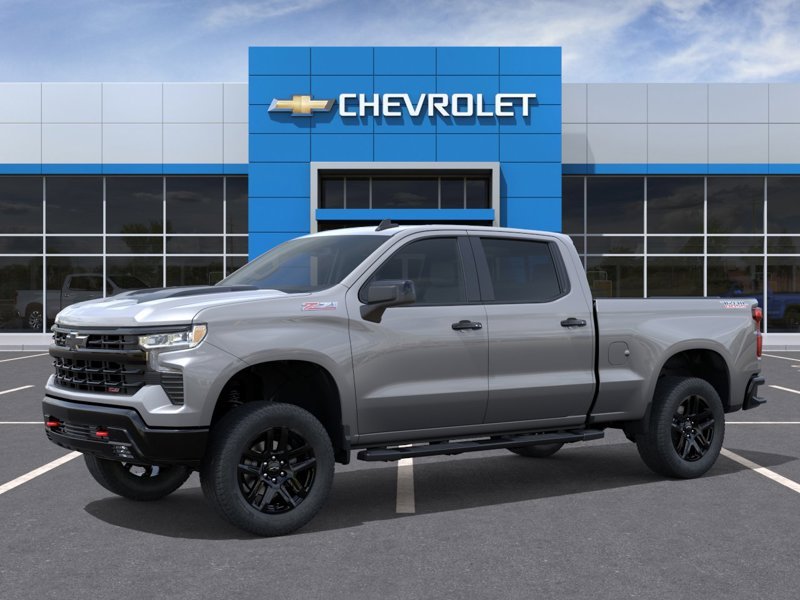 CHEVROLET Silverado 1500 K1500 SILVERADO CREW CAB LT TRAIL BOSS STD/BOX (2LT) 2026 Gris cyprès Mont-Laurier - photo #1