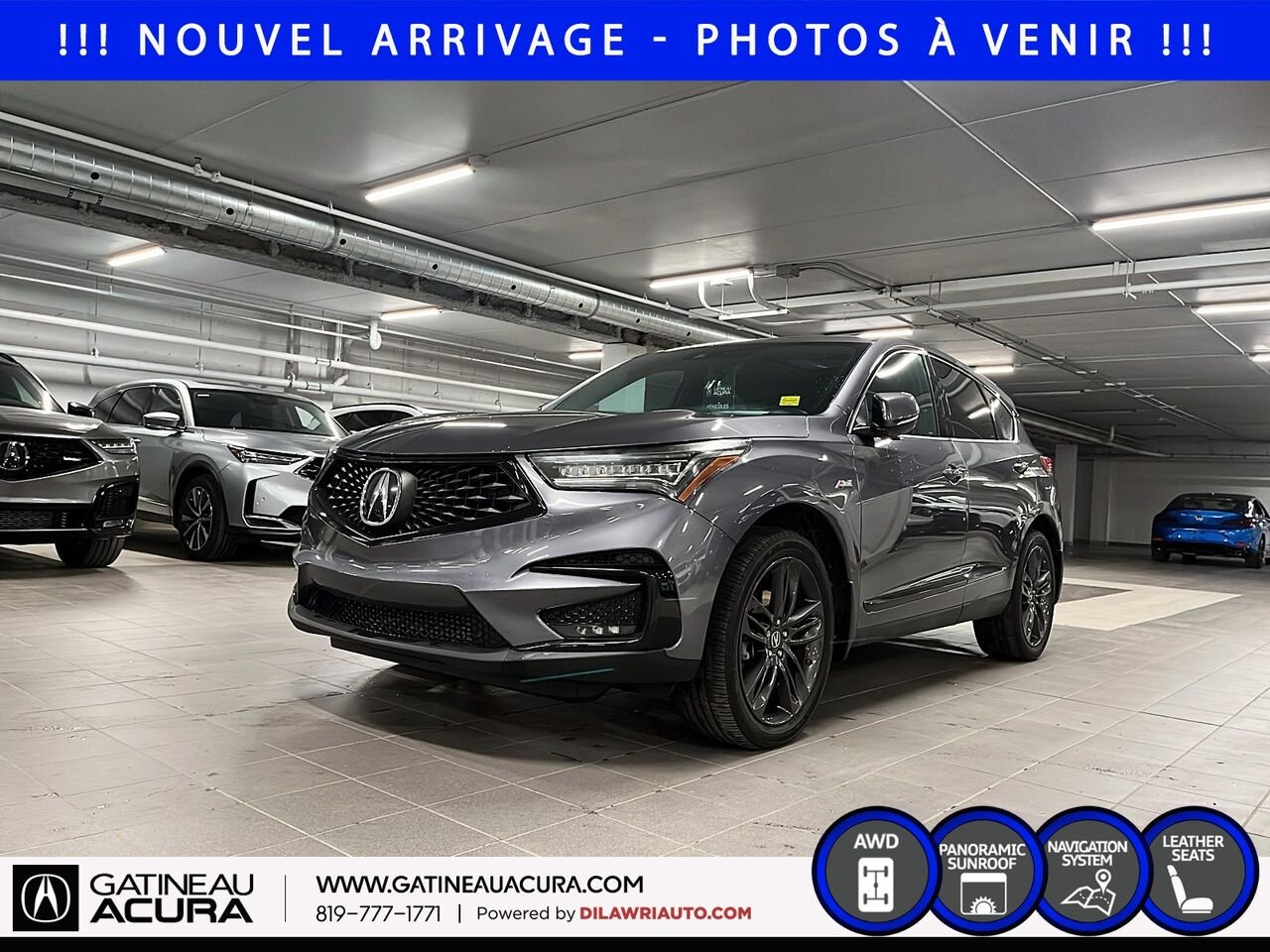 2020 Acura RDX A-Spec SH-AWD Grey Ottawa & Gatineau - photo #0