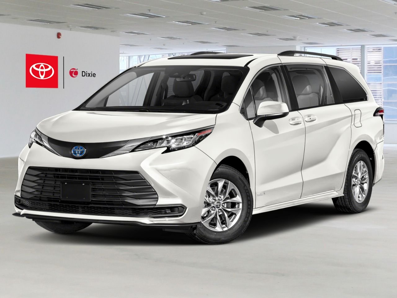 2024 Toyota Sienna HYBRID LE FWD / HEATED SEATS / POWER SLIDING DOORS / 8 SEATER / CARPLAY AND ANDROID AUTO White Mississauga - photo #0