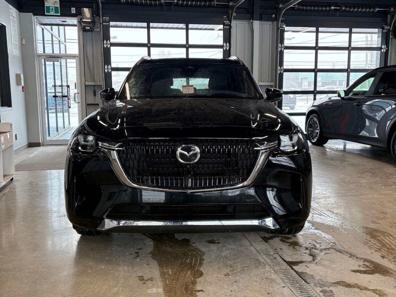 MAZDA CX-90 hybride rechargeable Signature TI 2026 Noir de jais mica Châteauguay - photo #1