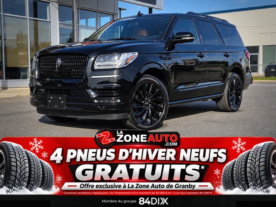 Lincoln Navigator Reserve BlackOut Beaucoup d'options + Black Out 2021 Noir