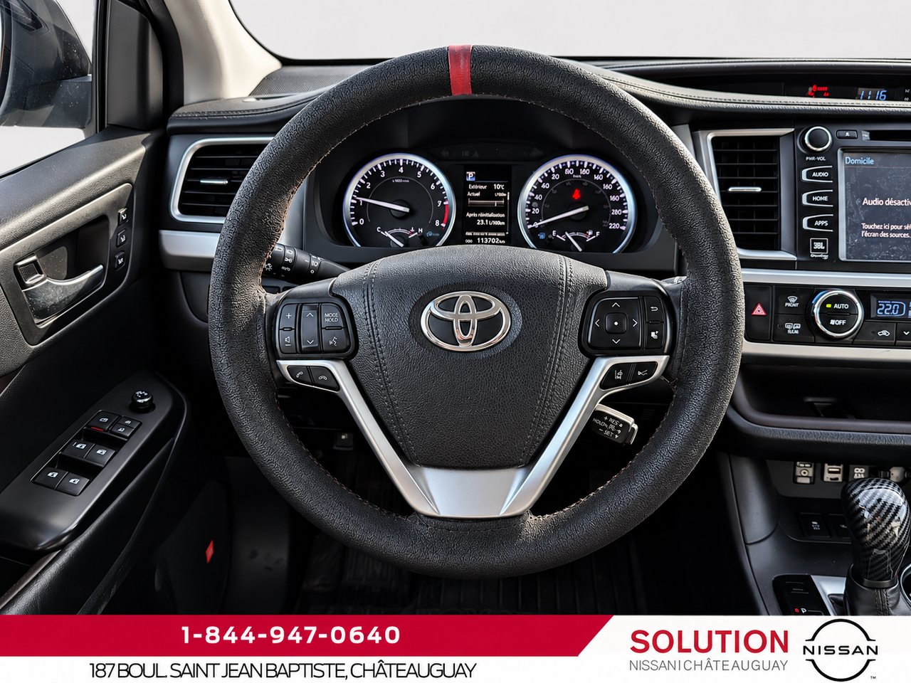 Toyota Highlander Limited TI 2019 Noir Châteauguay - photo #15