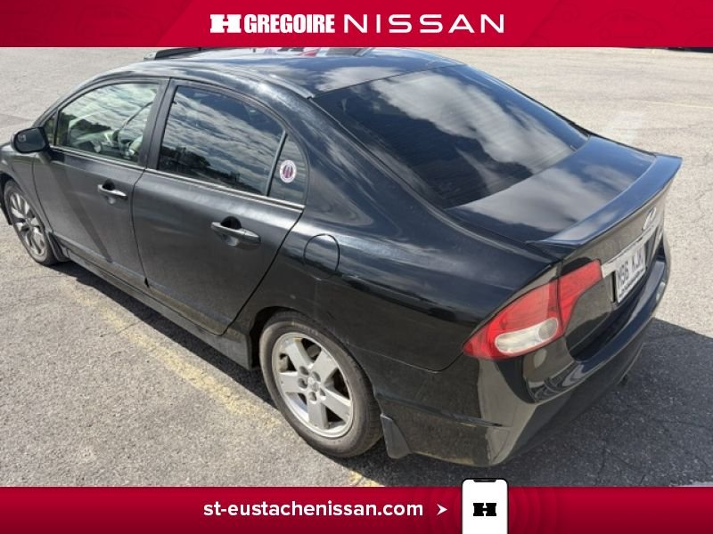 2009 Honda Civic Black Saint-Eustache - photo #8