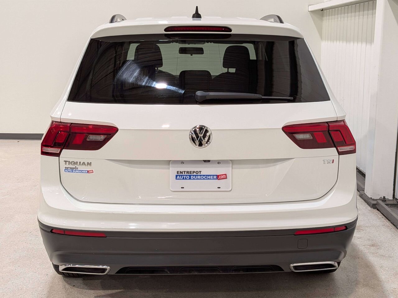 Volkswagen Tiguan Trendline FWD 2018 Blanc Val-David - photo #5