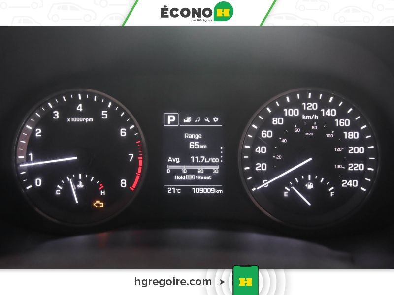 Hyundai Tucson 821384 | SE AWD CUIR TOIT BLUETOOTH CAMÉRA MAGS 2017 Argent Laval - photo #8