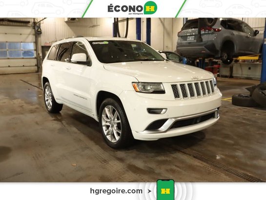 2016 Jeep Grand Cherokee Summit 4X4 CUIR TOIT NAV CAMÉRA MAGS White