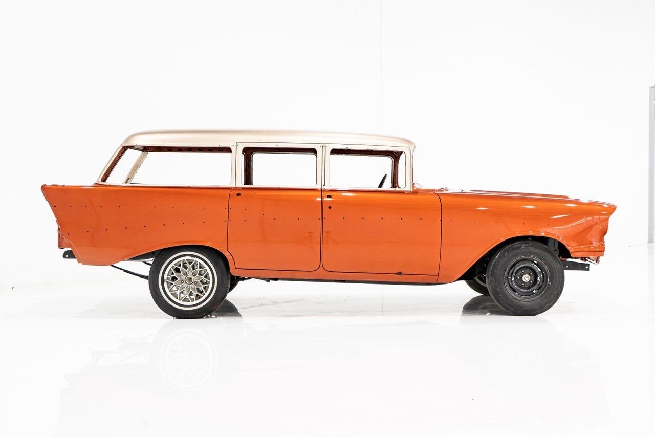 Chevrolet Bel Air PRIX EN USD | Project Wagon Completely Restored Shell 1957 Montréal - photo #49