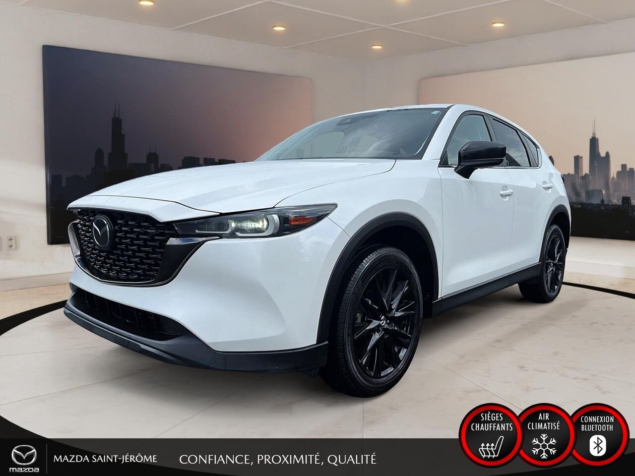2022 Mazda CX-5 White Ste-Agathe des Monts - photo #0