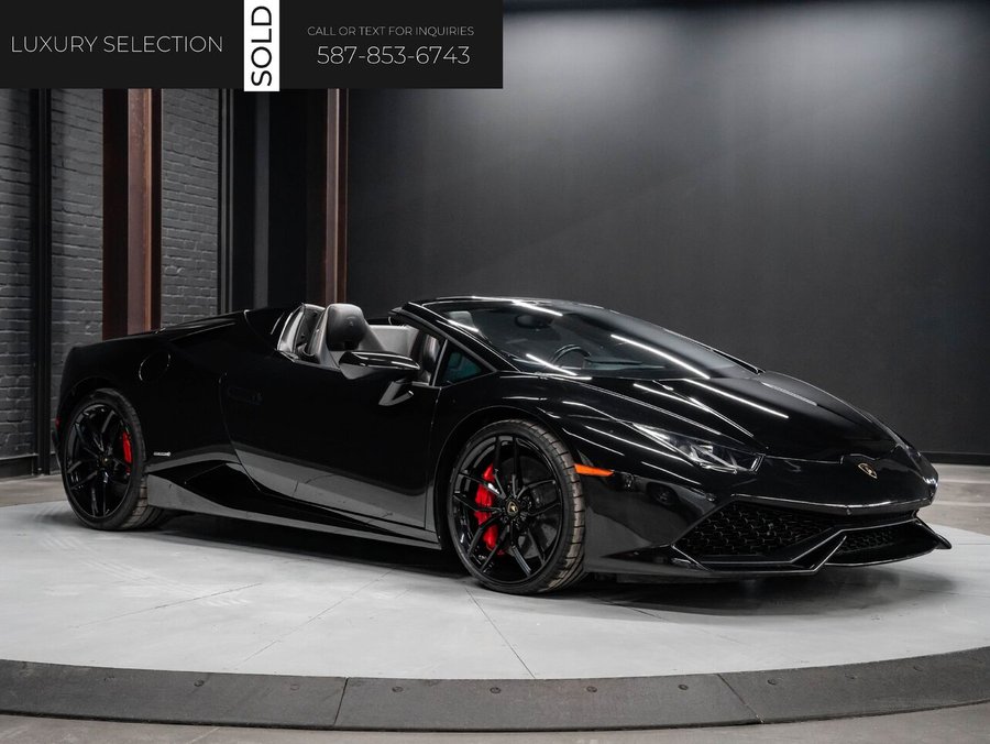 2017 Lamborghini Huracan 2017 Black