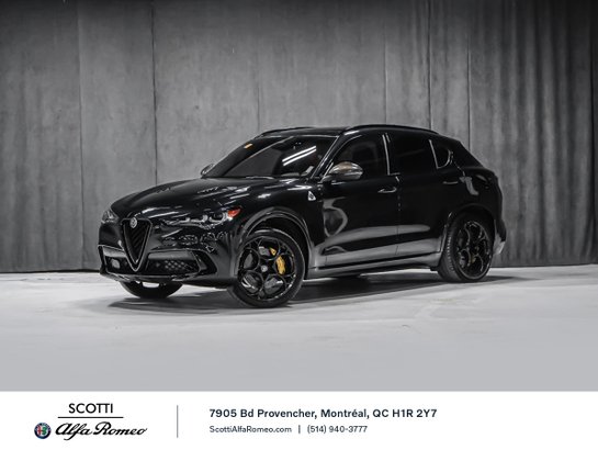 2024 Alfa Romeo Stelvio Quadrifoglio Carbonio Black