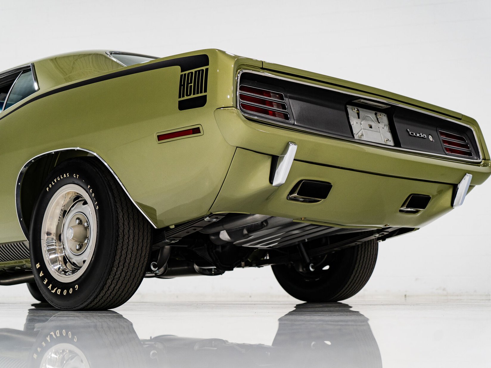 Plymouth HEMI Cuda 1970 Vert Saint-Eustache - photo #28